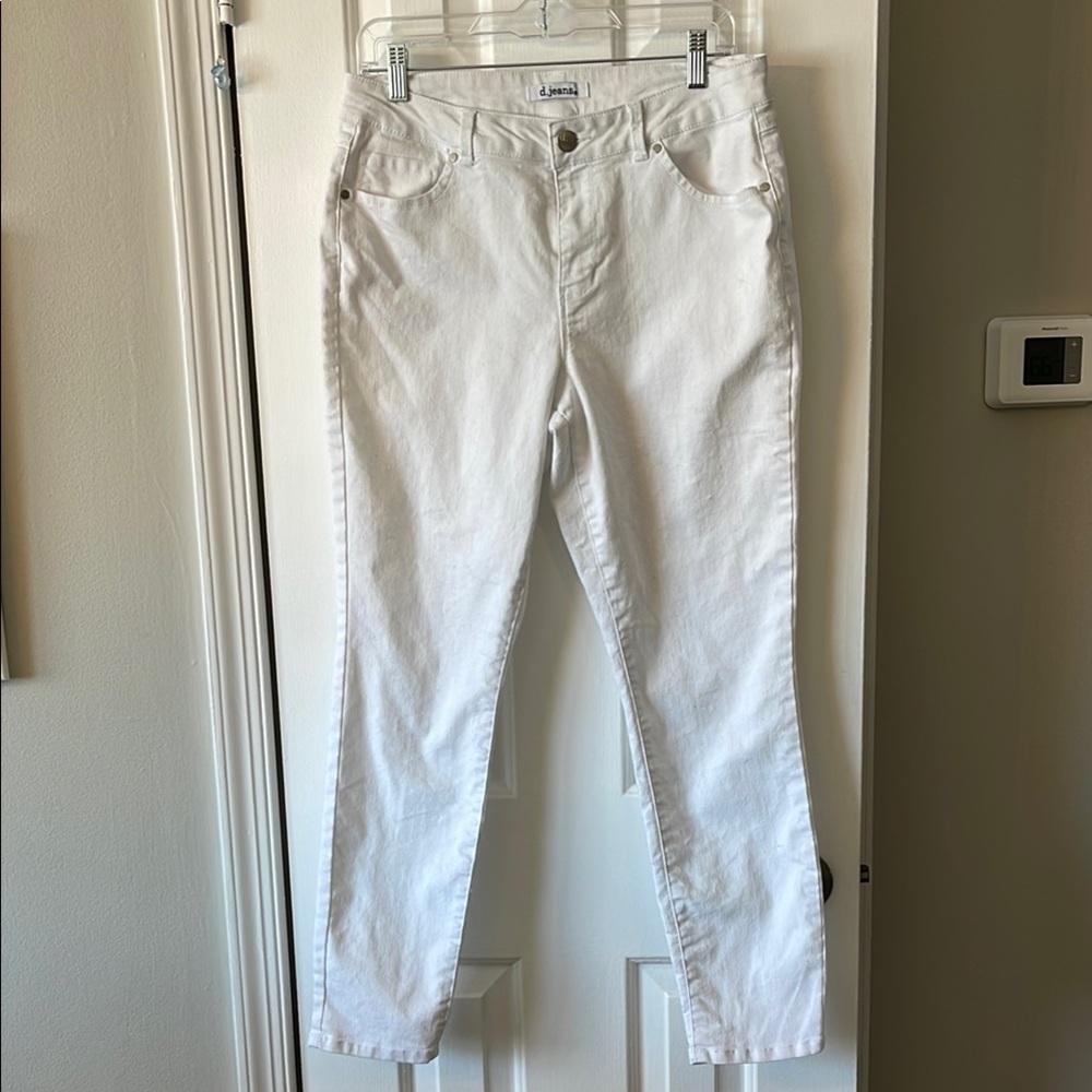 d.jeans Women's White Jeans